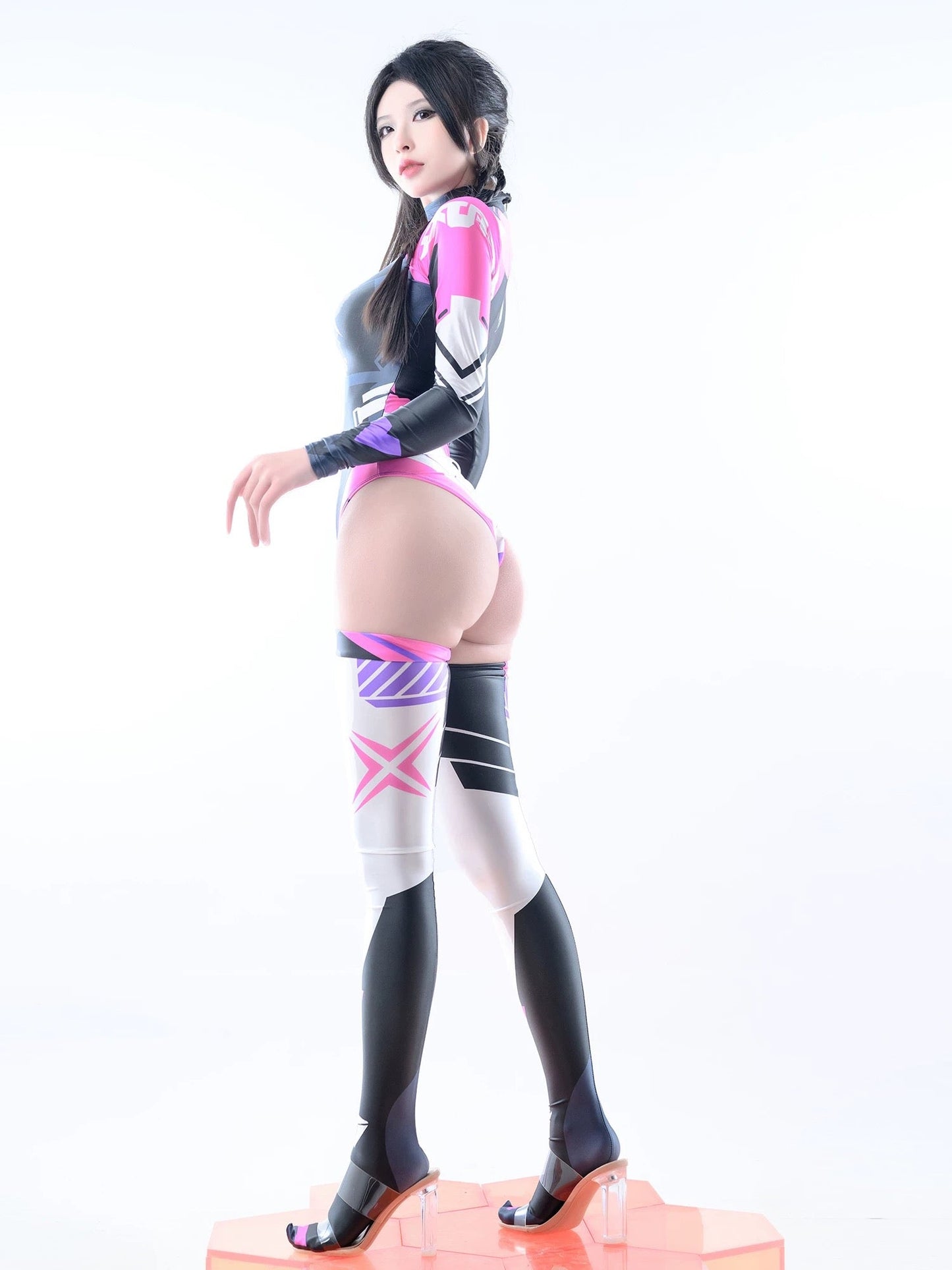 Anime Sci-fi Spandex Swimwear Racing Suit Wet Suit Race Queen Costume - www.Shopthatapp.com