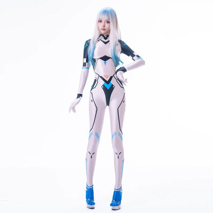Anime Sci-fi Spandex Swimwear Cosplay Bodysuit Race Queen Costume Zentai - www.Shopthatapp.com