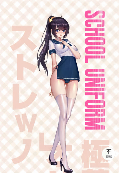 Anime Japanese JK Sailor Style Sexy Spandex Cosplay Costume Lingerie - www.Shopthatapp.com