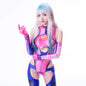 Anime Sci-fi Spandex Swimwear Racing Suit Wet Suit Race Queen Costume - www.Shopthatapp.com