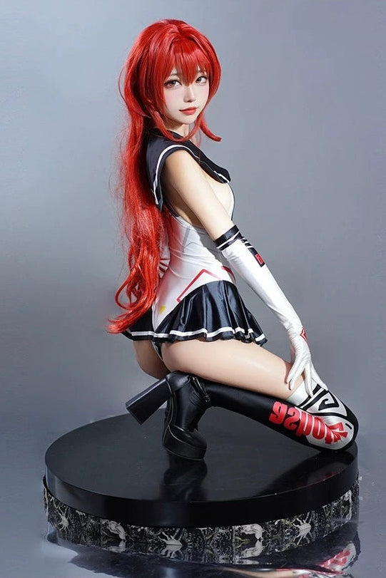 Japanese Anime Girl Spandex Swimwear Racing Suit Wet Suit Race Queen Costume - www.Shopthatapp.com