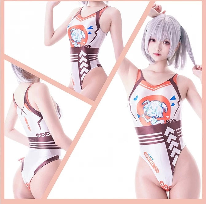 Japanese Anime Spandex Swimwear Racing Suit Wet Suit Race Queen Costume - www.Shopthatapp.com
