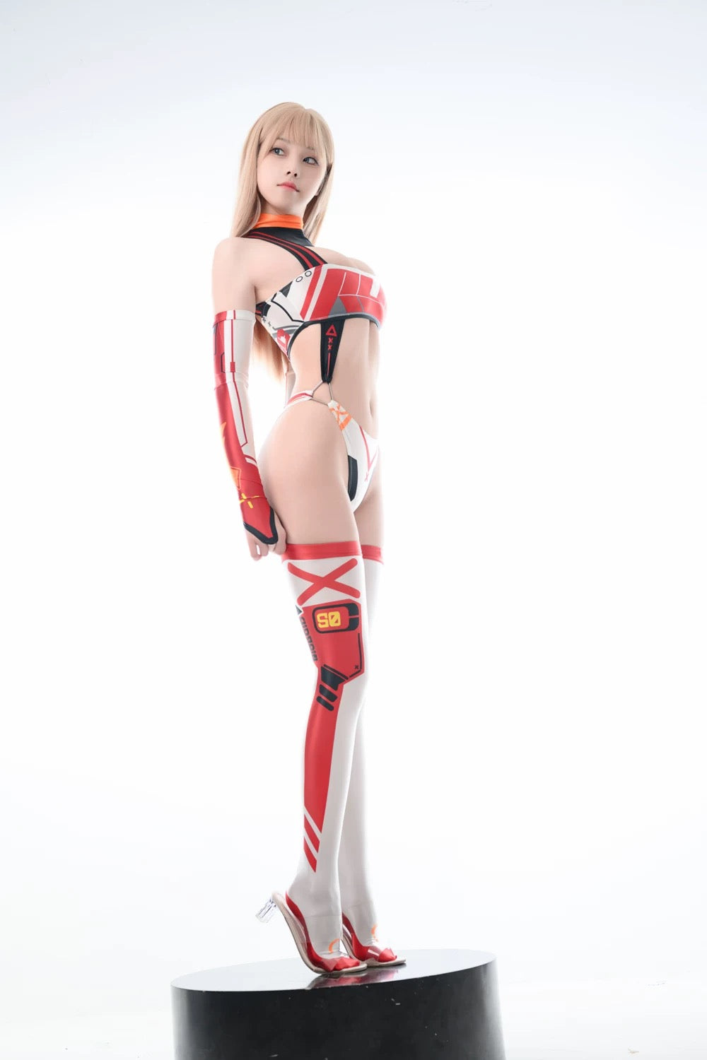 Anime Sci-fi Spandex Swimwear Racing Suit Wet Suit Race Queen Costume - www.Shopthatapp.com