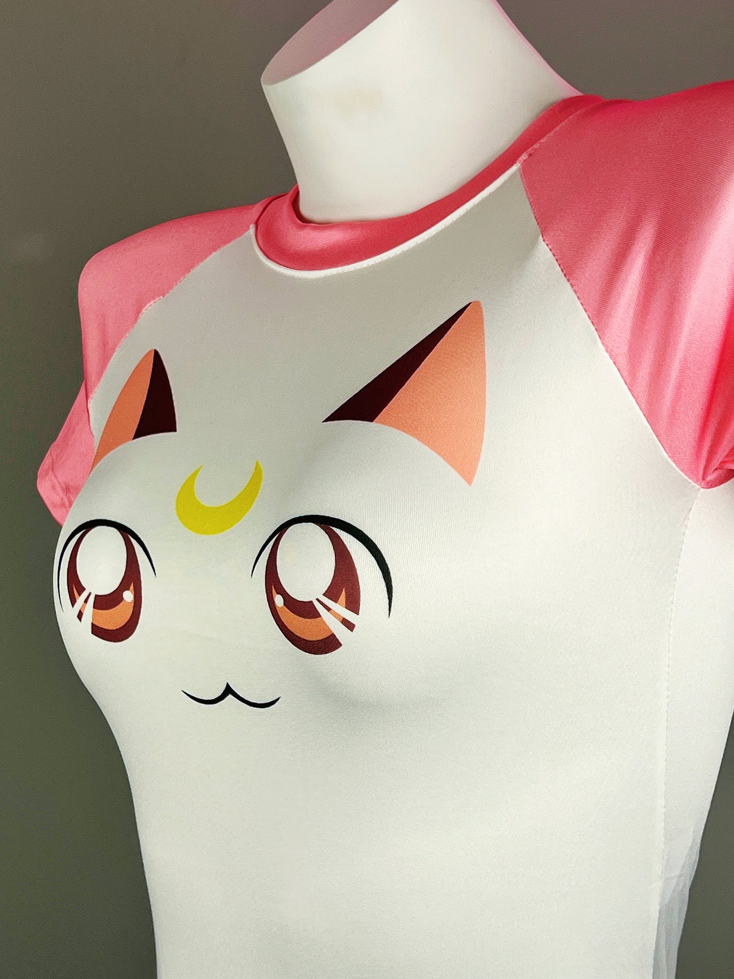 Anime Style Cosplay BodySuit Open Crotch Lingerie Costume