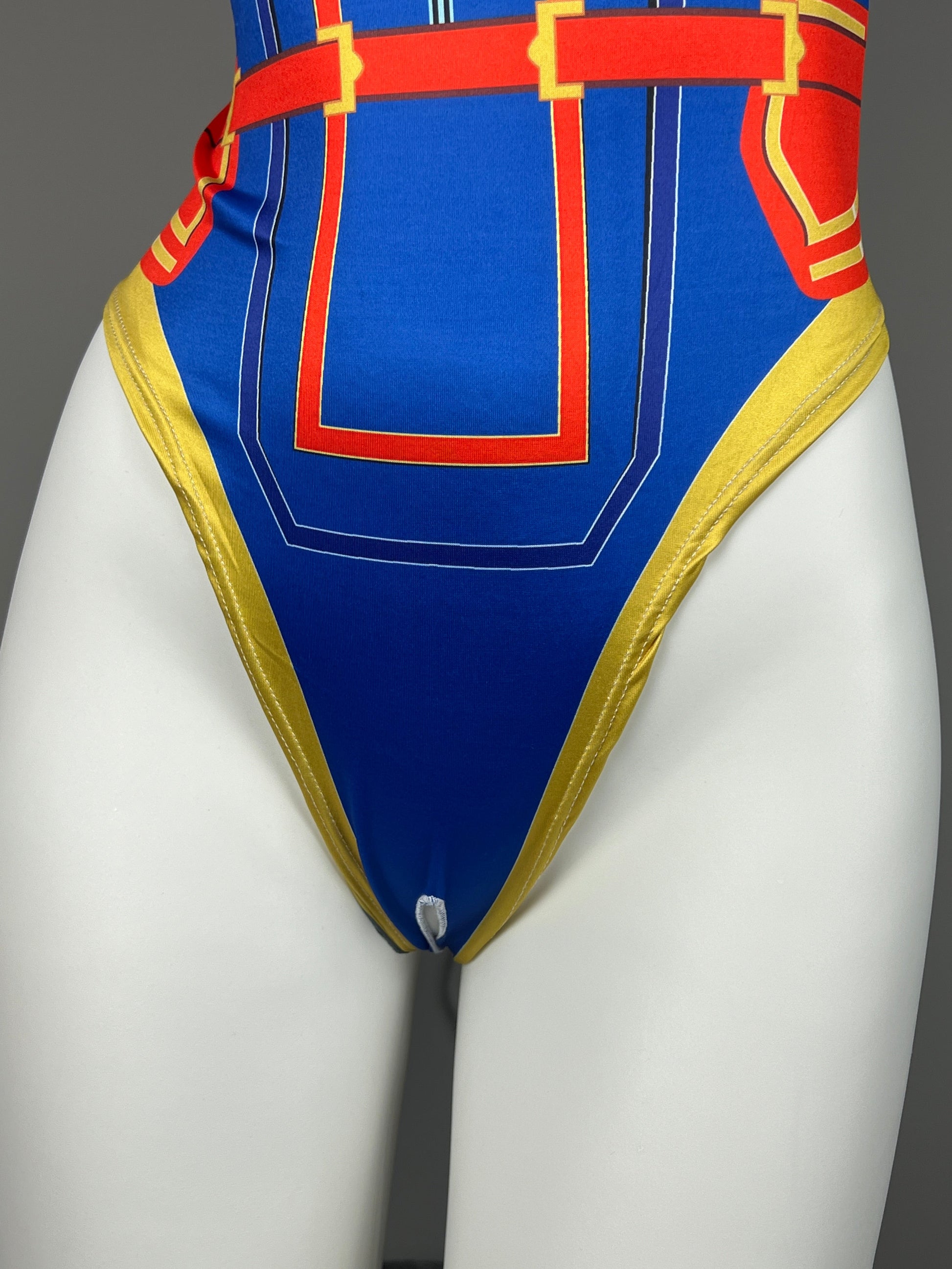 Super Hero Crotchless Cosplay BodySuit Lingerie Costume - www.Shopthatapp.com