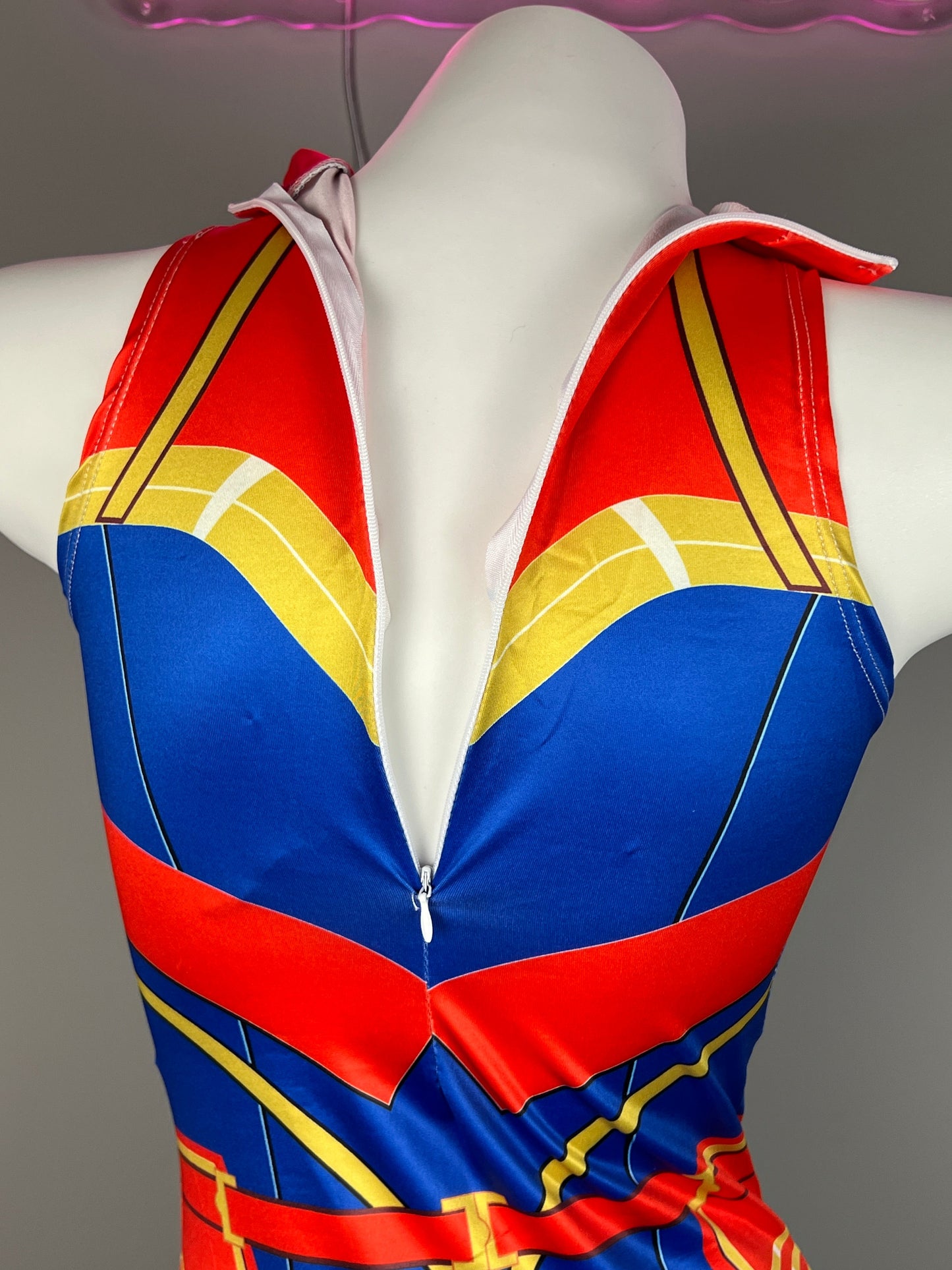 Super Hero Crotchless Cosplay BodySuit Lingerie Costume - www.Shopthatapp.com
