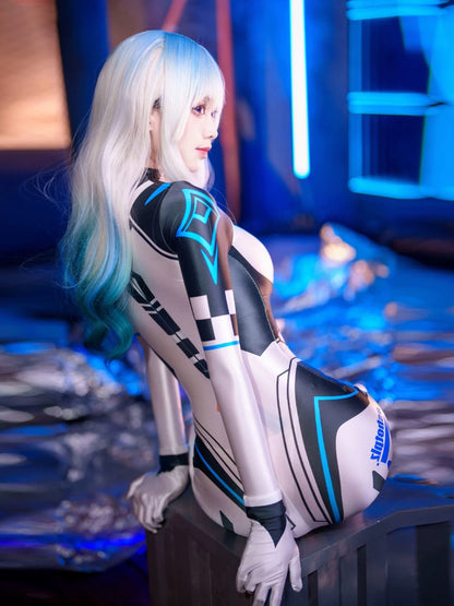 Anime Sci-fi Spandex Swimwear Cosplay Bodysuit Race Queen Costume Zentai - www.Shopthatapp.com