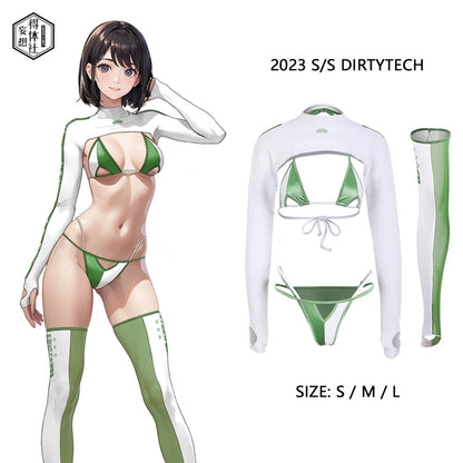 Anime Spandex Swimwear Sexy Bikini Cosplay Set - www.Shopthatapp.com