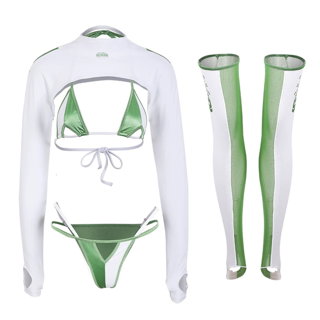 Anime Spandex Swimwear Sexy Bikini Cosplay Set - www.Shopthatapp.com