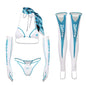 Anime Spandex Swimwear Sexy Bikini Race Queen Cosplay Set - www.Shopthatapp.com
