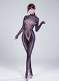 Anime Style Super Hero Eve Sheer 10D Nylon Full Bodysuit Body Stocking Lingerie - www.Shopthatapp.com