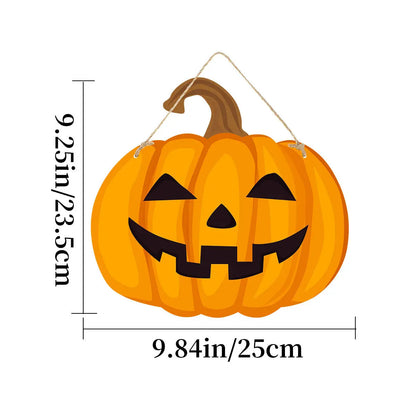 Imitation Wooden Doorplate Ghost Festival Haunted House Horror Atmosphere Decoration - www.Shopthatapp.com