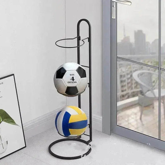 Indoor Kids Football Volleyball Storage Rack - www.Shopthatapp.com #