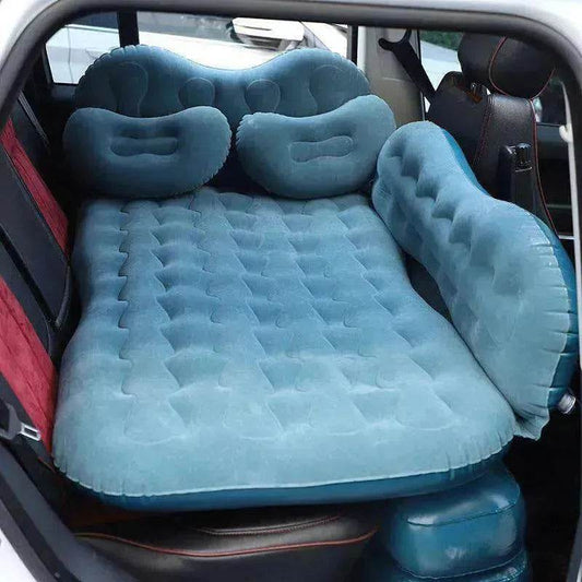 Inflatable Mattress Camping Car Air Mattress Car Travel Mattress Outdoor Car Pillow Bed - www.Shopthatapp.com
