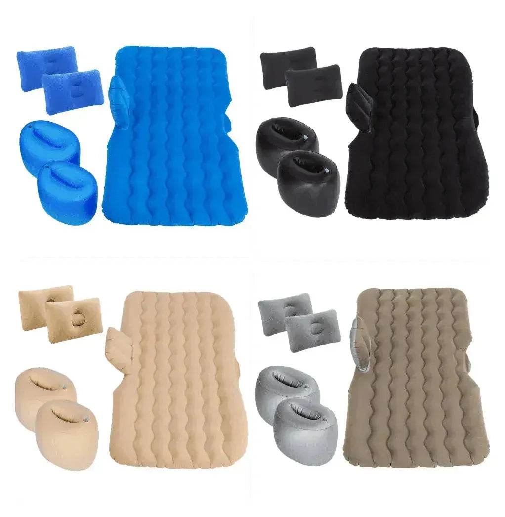 Inflatable Mattress Camping Car Air Mattress Car Travel Mattress Outdoor Car Pillow Bed - www.Shopthatapp.com