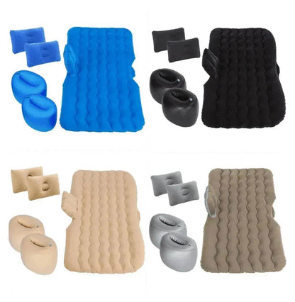 Inflatable Mattress Camping Car Air Mattress Car Travel Mattress Outdoor Car Pillow Bed - www.Shopthatapp.com