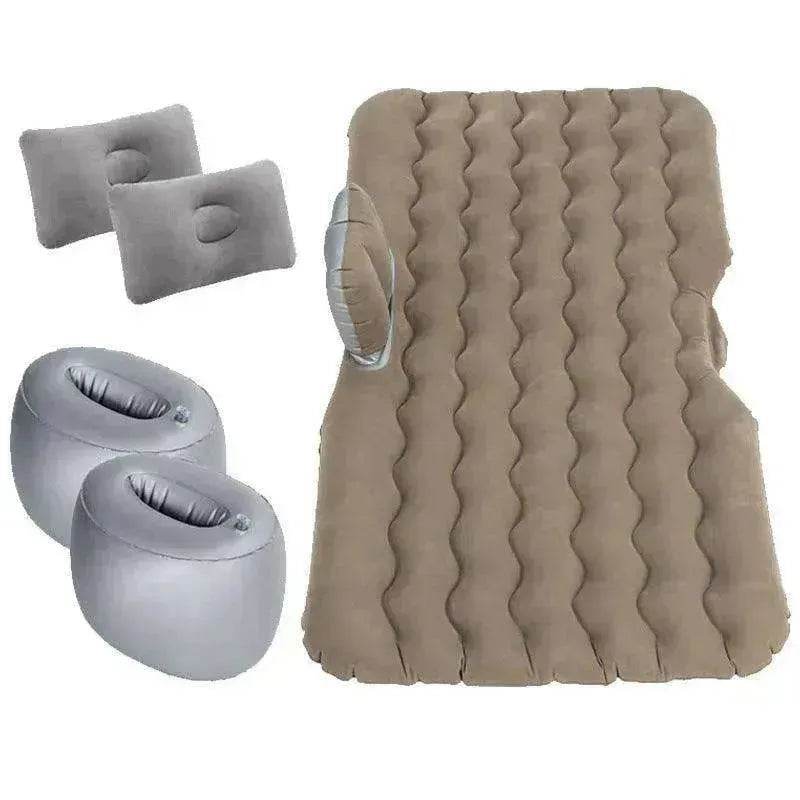 Inflatable Mattress Camping Car Air Mattress Car Travel Mattress Outdoor Car Pillow Bed - www.Shopthatapp.com