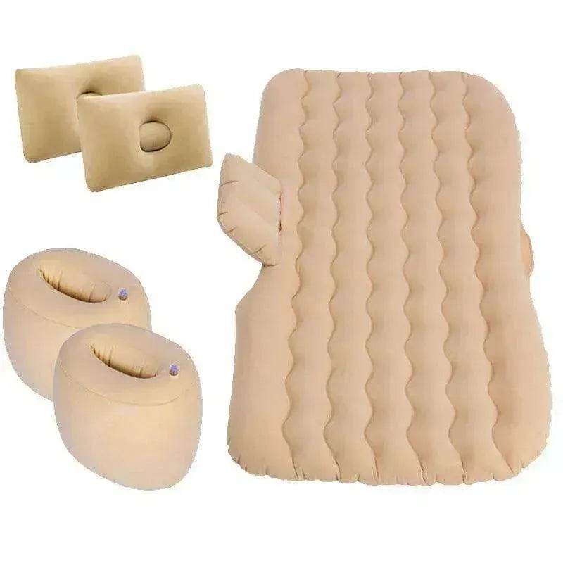 Inflatable Mattress Camping Car Air Mattress Car Travel Mattress Outdoor Car Pillow Bed - www.Shopthatapp.com