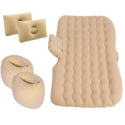 Inflatable Mattress Camping Car Air Mattress Car Travel Mattress Outdoor Car Pillow Bed - www.Shopthatapp.com