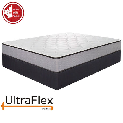 UltraFlex PARADISE - Natural Heavy Duty Foam Blend, Low Motion Transfer, Comfort+ Quilting, Orthopedic Cool Gel, and Spinal Posture Support Eco-Friendly Mattress (Made in Canada) - www.Shopthatapp.com