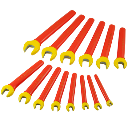 Insulated 14 Piece SAE Open End Wrench Set - www.Shopthatapp.com #