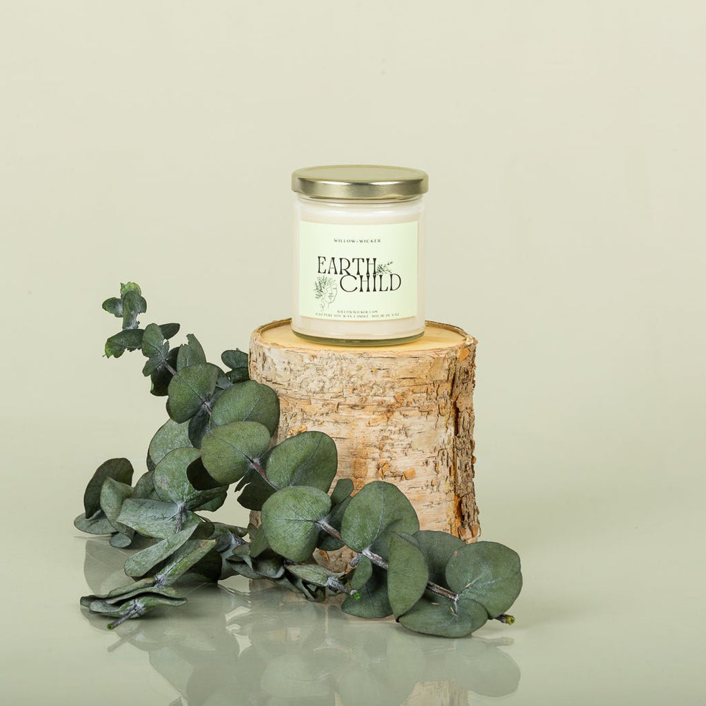 Earth Child Soy Wax Candle - www.Shopthatapp.com