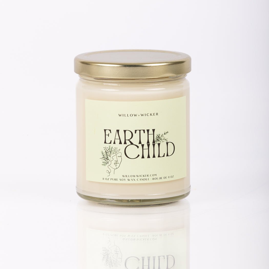 Earth Child Soy Wax Candle - www.Shopthatapp.com