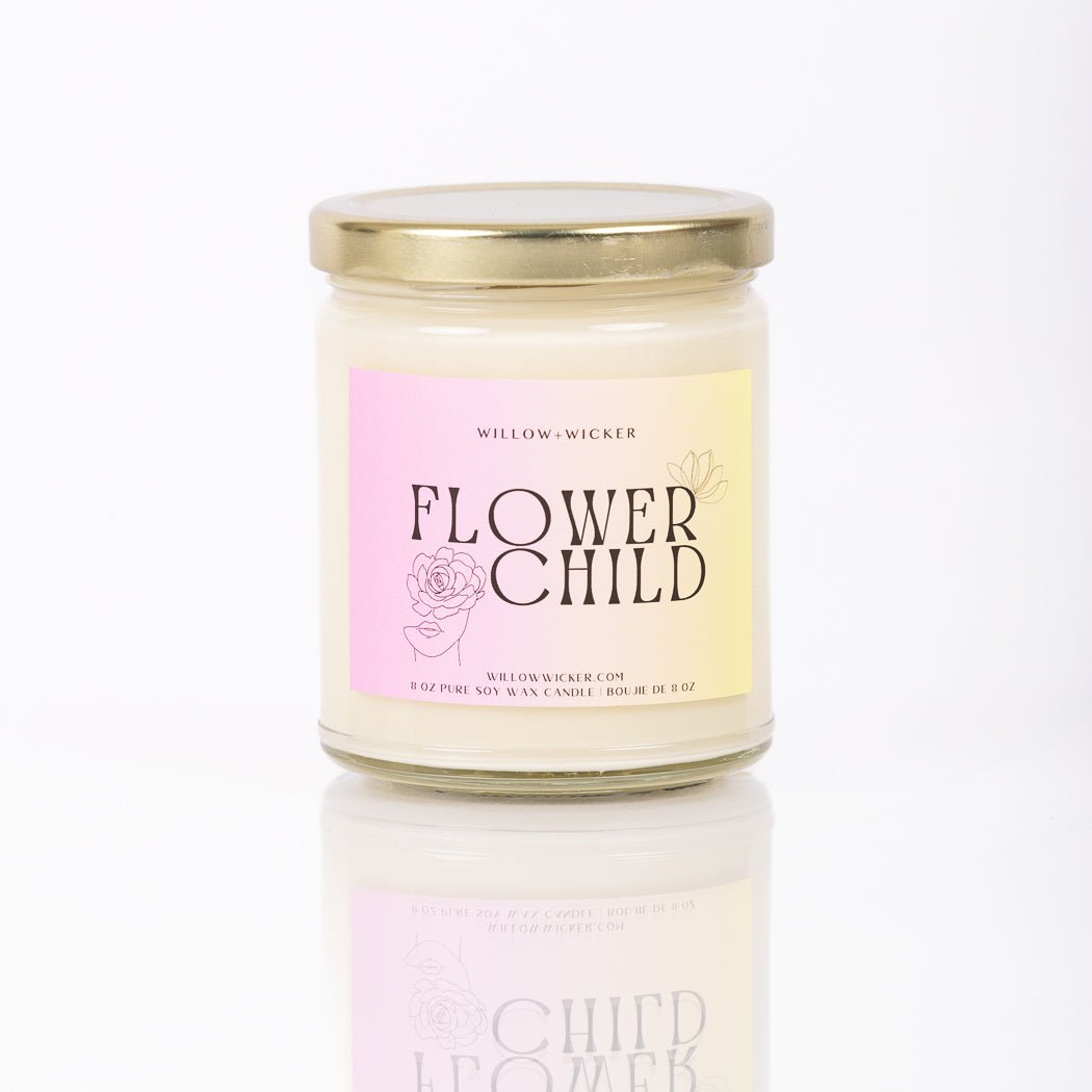 Flower Child Soy Wax Candle - www.Shopthatapp.com