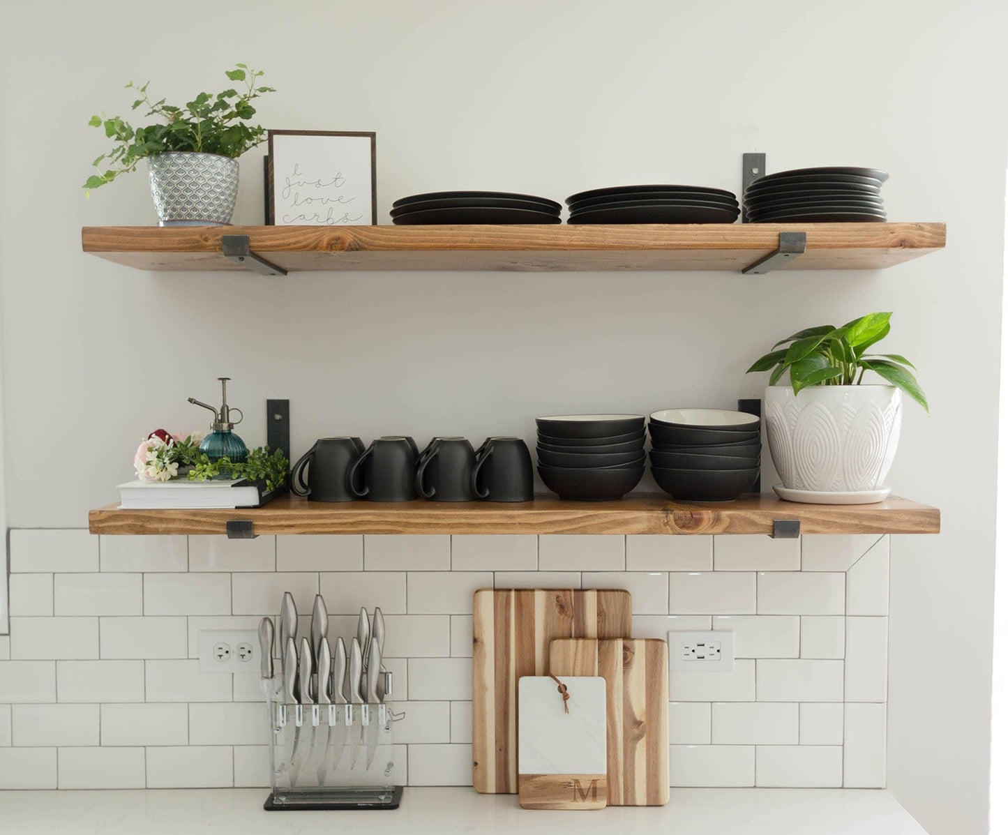 Support / Équerre Style ''J'' Vendu à l'unité - www.Shopthatapp.com