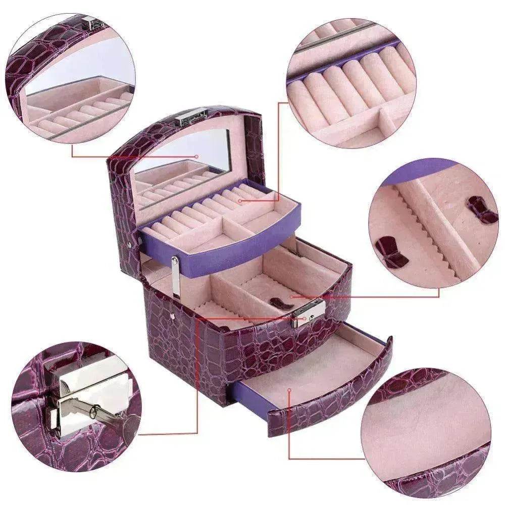 Jewelry Box, Makeup Organizer, Gift for Her - www.Shopthatapp.com
