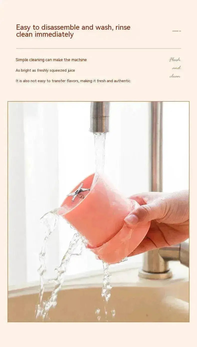 Juice Blender Household Vegetables And Fruits Smoothie  Multi-functional Household Charging - www.Shopthatapp.com