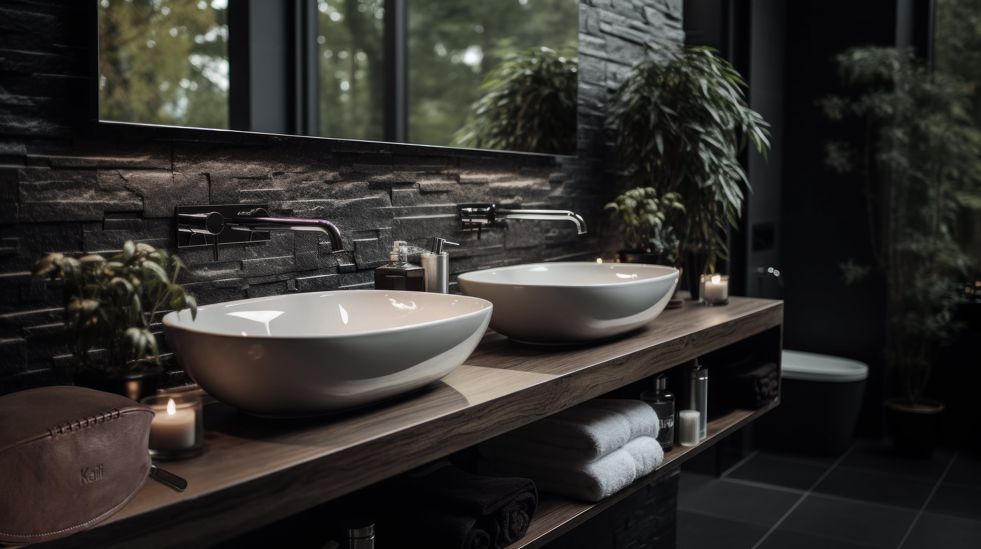 K0011BB | Beauty Case "Palla da Rugby" in Vera Pelle - Colore: Testa Moro - Elastico interno ferma flaconi - Chiusura con lampo - Dimensioni: cm 35 x 14 x 14- Confezione: Sacchetto Tnt - www.Shopthatapp.com