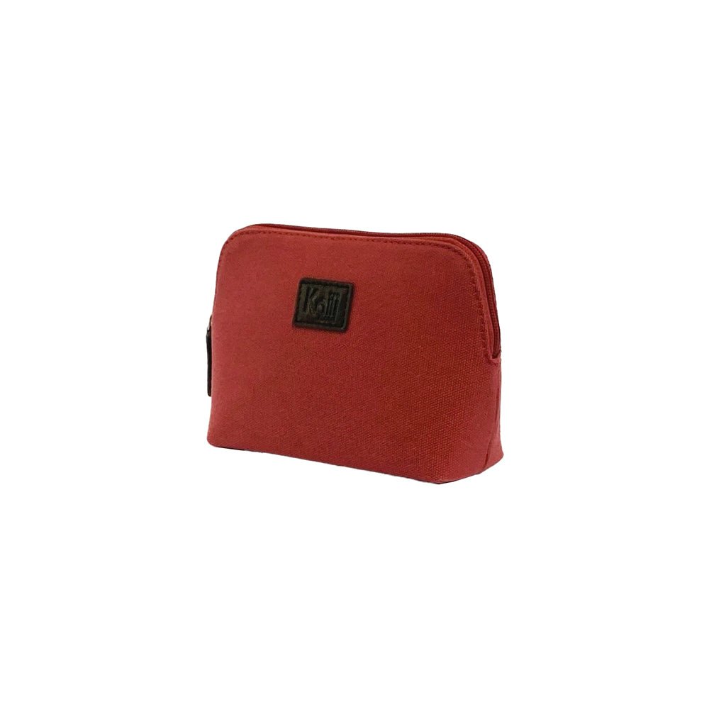 K0026XB | Pochette da Donna in Canvas/Vera Pelle pieno fiore Volanata - Colore Bordeaux/Testa Moro. Chiusura con lampo. Dimensioni: cm 17 x 13 x 6,5 - Confezione: Sacchetto Tnt - www.Shopthatapp.com