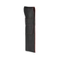 K0028AB | Custodia per Penne in Vera Pelle pieno fiore, grana dollaro - Colore Nero con bordi Rossi - Dimensioni: cm 4,5 x 16,5 x 1 - Confezione: Scatola regalo fondo/coperchio - www.Shopthatapp.com