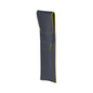 K0028DB | Custodia per Penne in Vera Pelle pieno fiore, grana dollaro - Colore Blu con bordi Gialli - Dimensioni: cm 4,5 x 16,5 x 1 - Confezione: Scatola regalo fondo/coperchio - www.Shopthatapp.com