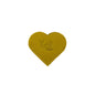 K0038RB | Segnalibro Cuore Made in Italy in Vera Pelle pieno fiore, grana dollaro - Colore Giallo - Dimensioni: cm 6 x 5,5 x 0,5 - Confezione: Gift Box rigido fondo/coperchio