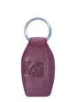 K10753NB | Portachiavi in Vera Pelle pieno fiore, con leggera grana. Colore Malva. Anello Nickel Lucido. Dimensioni totali: cm 3,5 x 9 x 0,5. Confezione: Gift Box rigido fondo/coperchio - www.Shopthatapp.com