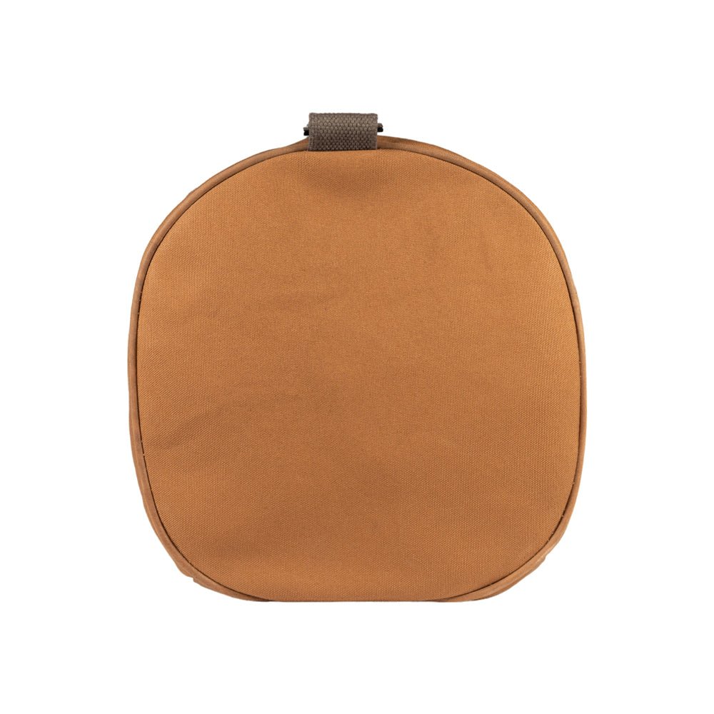 K2006UB | Borsone da Viaggio in Canvas di Cotone 100% /Vera Pelle, pieno fiore, Naked - Colore Cuoio, chiusura con lampo. Dimensioni: cm 45 x 25 x 28 - Confezione: Sacchetto in Tnt - www.Shopthatapp.com