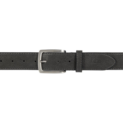 K4008KB | Cintura Uomo in Fodera Pelle Finitura in Pu. Colore Antracite. Dimensioni: cm 125 x 3,8 x 0,5 (giro vita cm 110). Confezione: Gift Box rigido fondo/coperchio - www.Shopthatapp.com