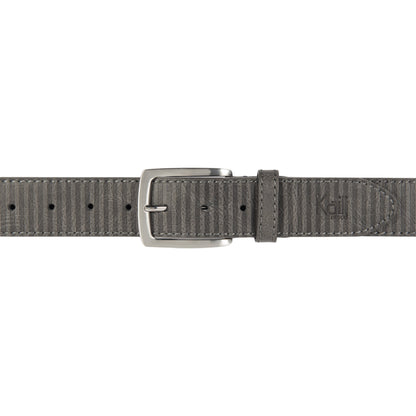 K4009KB | Cintura Uomo Allover in Fodera Pelle Finitura in Pu. Colore Antracite. Dimensioni: cm 125 x 3,8 x 0,5 (giro vita cm 110). Confezione: Gift Box rigido fondo/coperchio - www.Shopthatapp.com