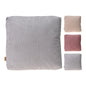 Coussin à motif velours côtelé 3Asst, dernière chance