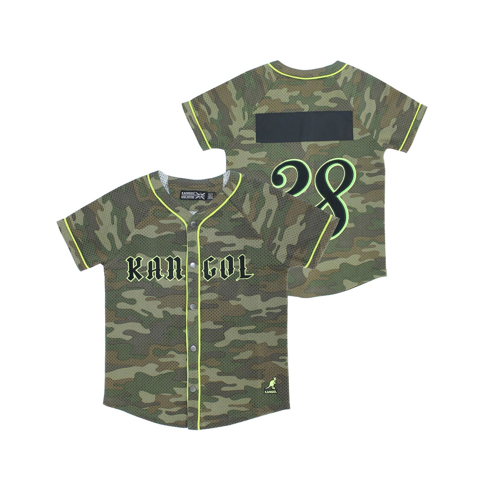 Kangol Camo Baseball Style Top - Www.Shopthatapp.com