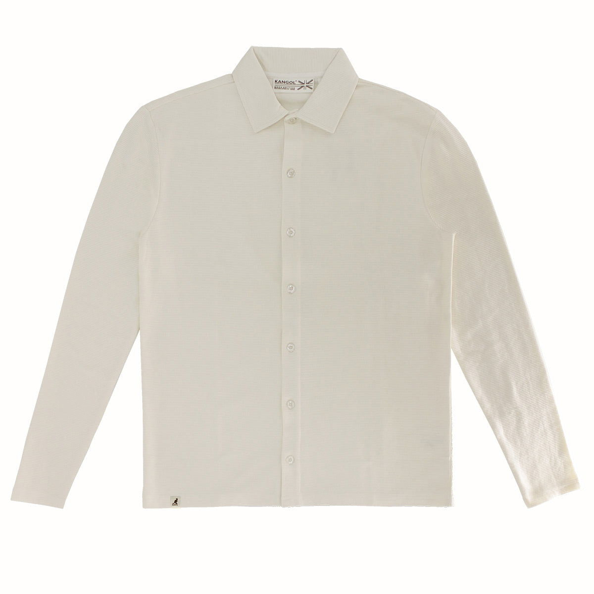 Kangol Fabricville Ottoman LS Dress Shirt-Men’s clothing-www.Shopthatapp.com-Color:Oat-Size:XXL-Fashion Hub Club