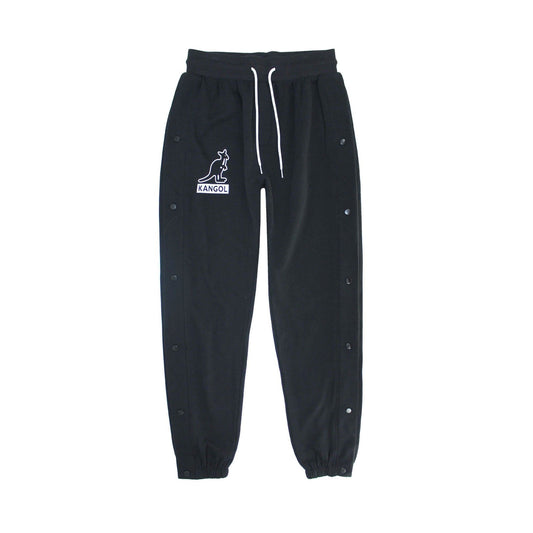 Kangol Fleece Basketball Joggers-Him and her joggers-www.Shopthatapp.com-Color:Black-Size:XXL-Fashion Hub Club