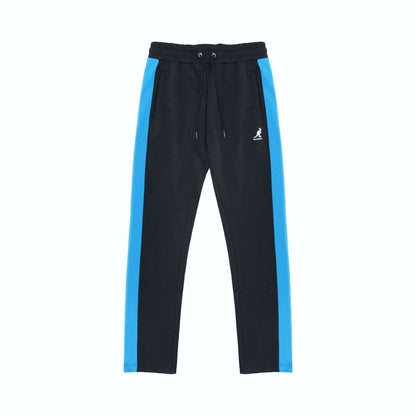 Kangol French Terry Tracksuit Pants-Him and her joggers-www.Shopthatapp.com-Color:Black-Royal-Size:XXL-Fashion Hub Club