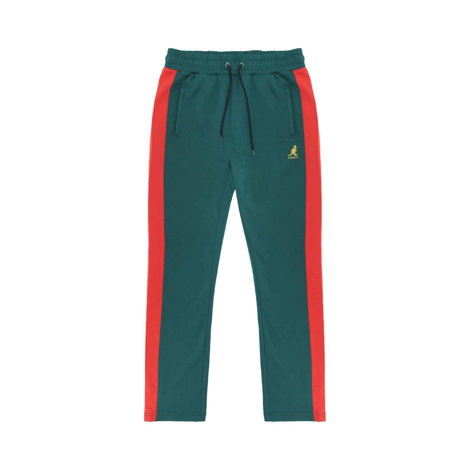Kangol French Terry Tracksuit Pants-Him and her joggers-www.Shopthatapp.com-Color:Emerald-Red-Size:L-Fashion Hub Club