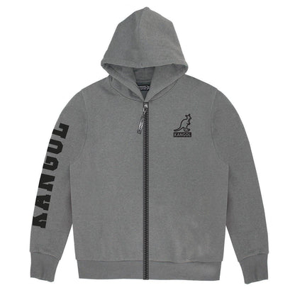 Kangol In 5K HD FULL ZIP HOODIE - Big N Tall-Him and her coats-www.Shopthatapp.com-Color:Dark Heather-Size:4XL-Fashion Hub Club