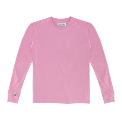 Kangol Ladies Recycled Jersey Long Sleeve Top-Teen Girls fashion-www.Shopthatapp.com-Color:Pink Lady-Size:XXL-Fashion Hub Club
