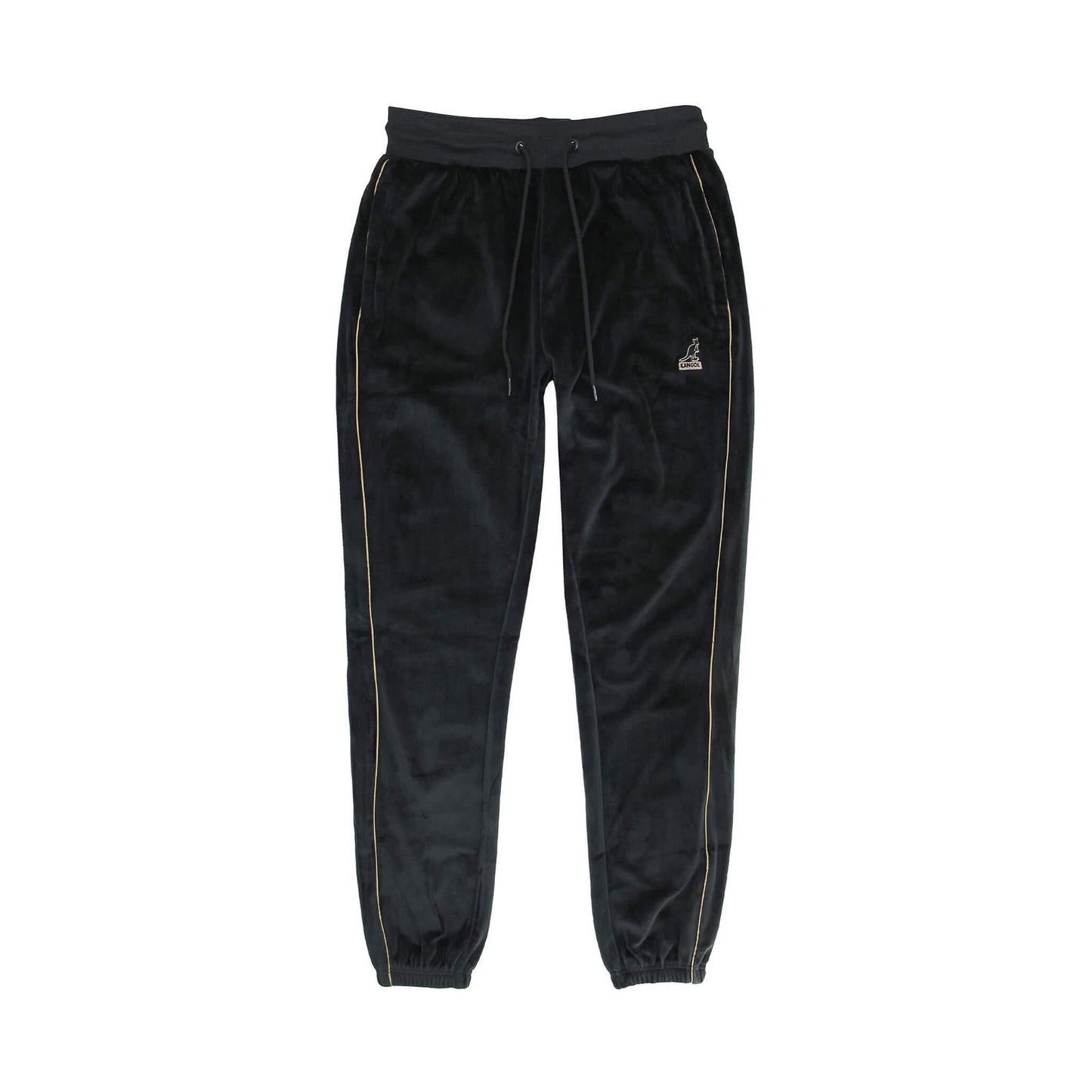Kangol Velour Joggers-Him and her joggers-www.Shopthatapp.com-Color:Black Beauty-Size:XXL-Fashion Hub Club