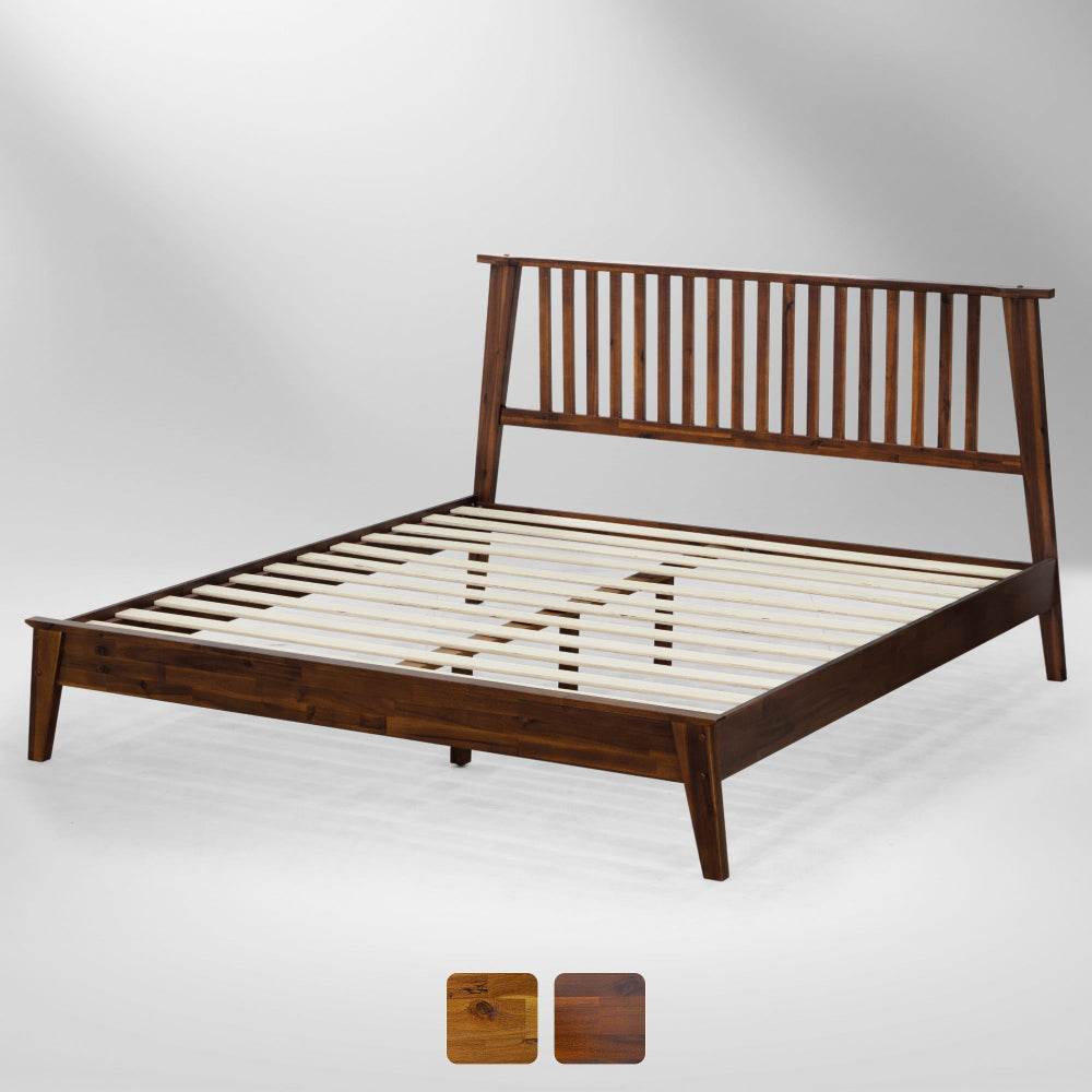 Kaylin Solid Wood Bed Frame - www.Shopthatapp.com